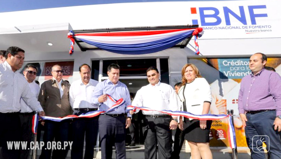 BNF inauguró sucursal en Villa Hayes en su 56° aniversario