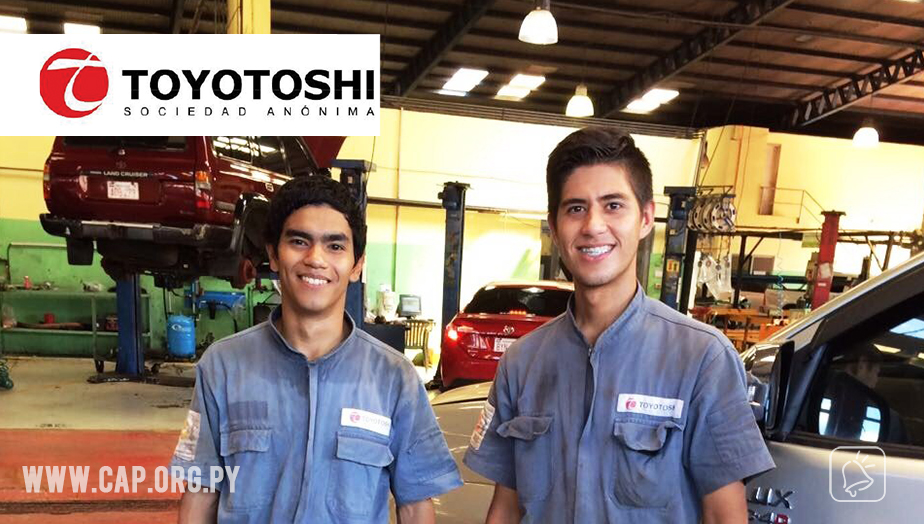 Toyotoshi S.A. suma a su equipo a jóvenes egresados del SNPP