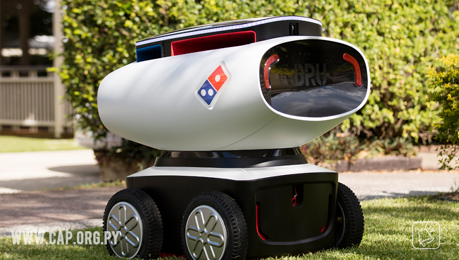 Domino’s repartirá pizzas con robots