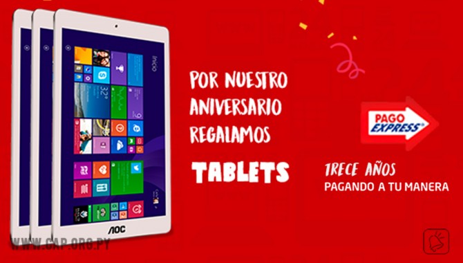 Promo Aniversario de Pago Express