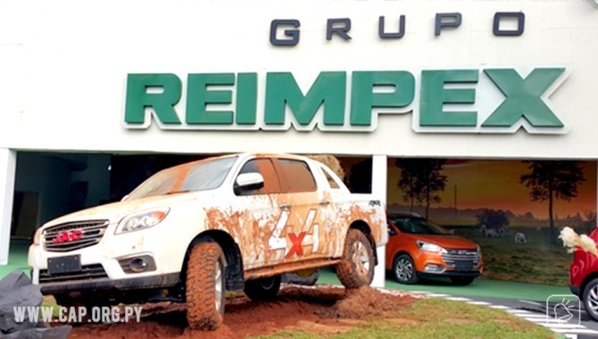 Lanzamiento de la camioneta Pick-Up ensamblada en línea en Paraguay