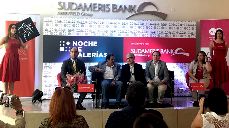 Sudameris Bank brindó su apoyo al arte
