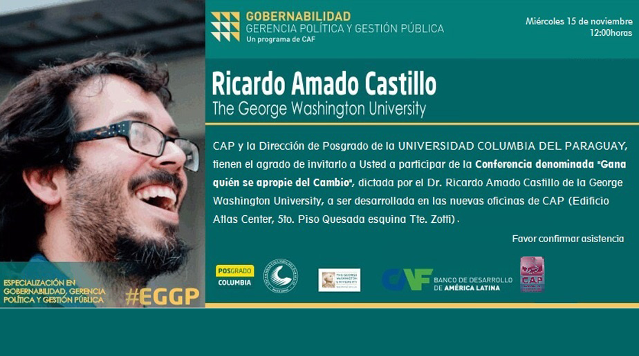 La  CAP y la Universidad Columbia del Paraguay invitan a conferencia