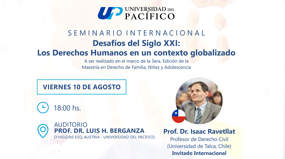 Realizarán seminario internacional sobre derechos humanos