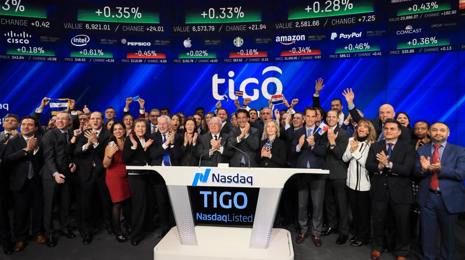 Millicom comienza a cotizar acciones en Nasdaq bajo el símbolo Tigo