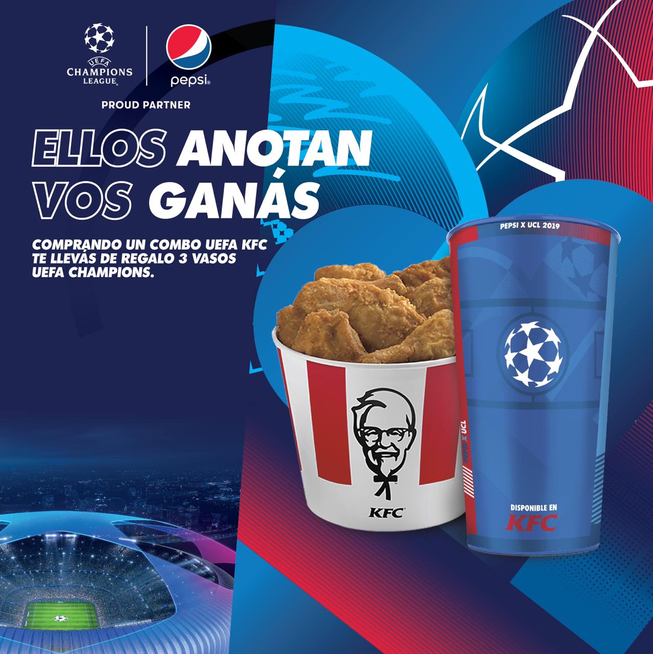KFC y Pepsi con súper promoción
