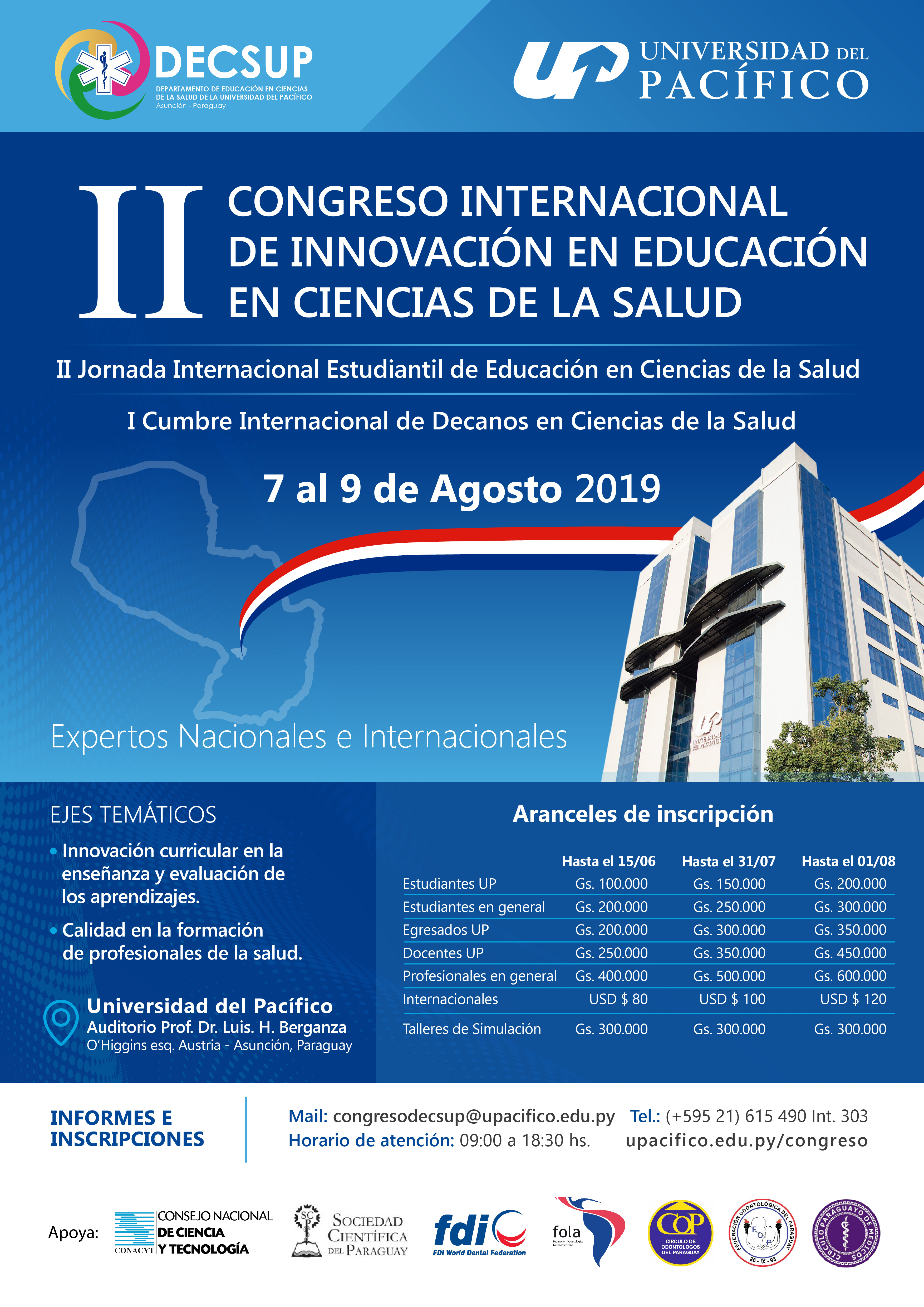 Invitan al II Congreso Internacional de Innovación en Educación en Ciencias de la Salud