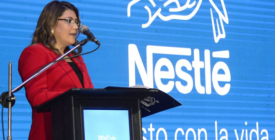 Primera mujer al frente de Nestlé Paraguay