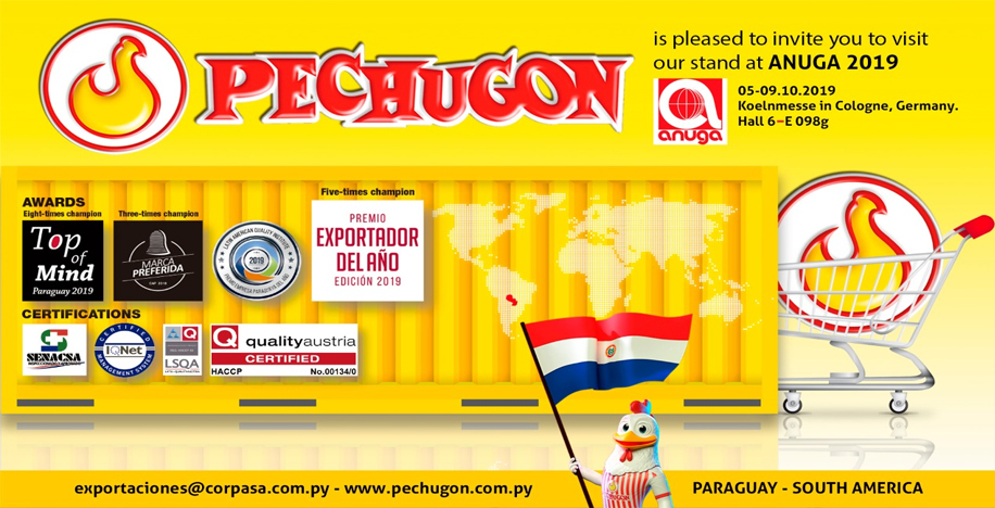 Pechugon en Feria Anuga de Alemania