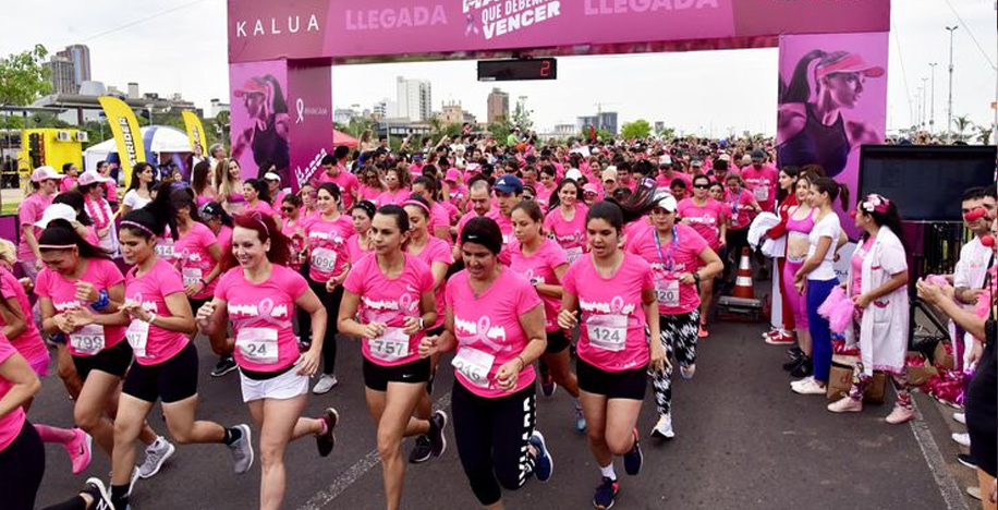 Gran éxito de corrida “rosa” en la Costanera