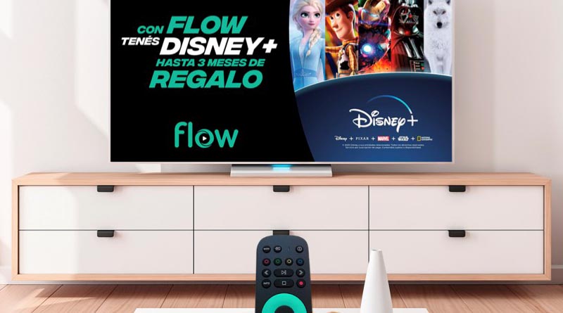 Flow integra la app Disney+ a su plataforma en Paraguay