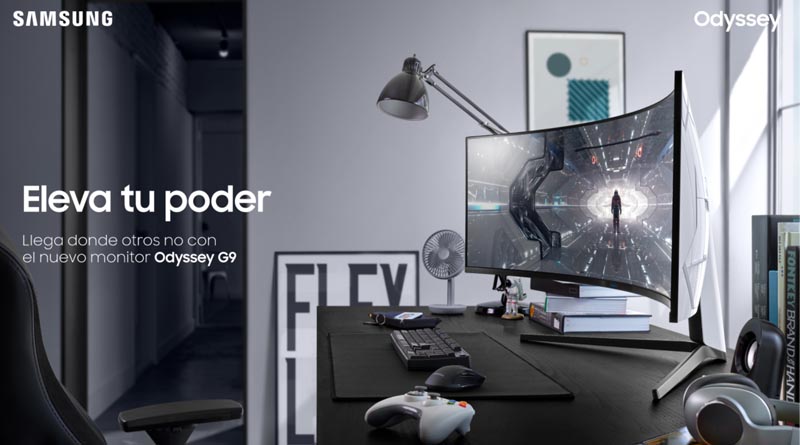 Samsung Odyssey G9: El monitor gamer curvo con mejor rendimiento de la industria disponible en Paraguay