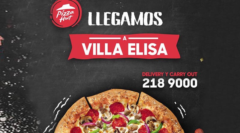 Pizza Hut abre local en Villa Elisa