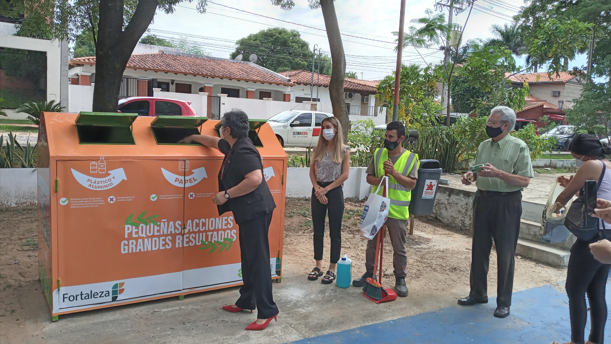Fortaleza SA instala su primer EcoPunto® a favor del reciclaje