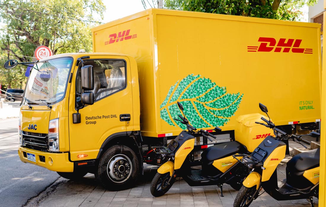 DHL Express marca el inicio del futuro en transporte de cargas sustentables en Paraguay
