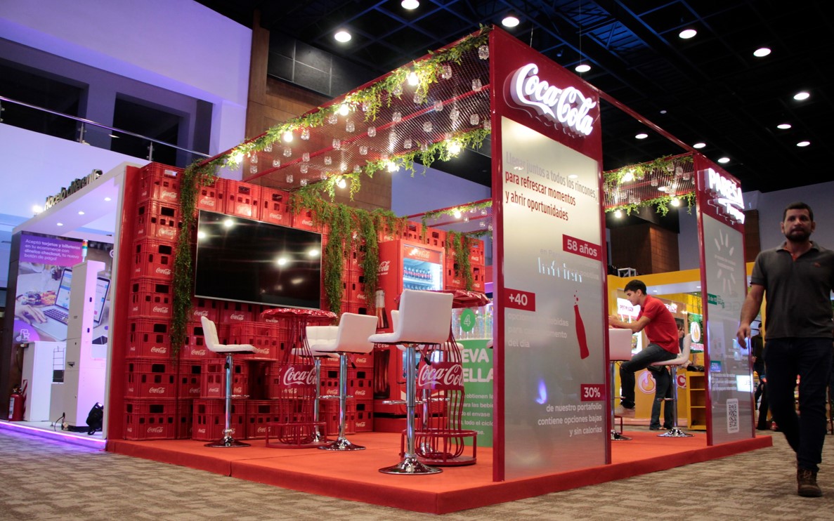 Coca-Cola Paresa con innovación y sostenibilidad en la Expo Capasu 2023