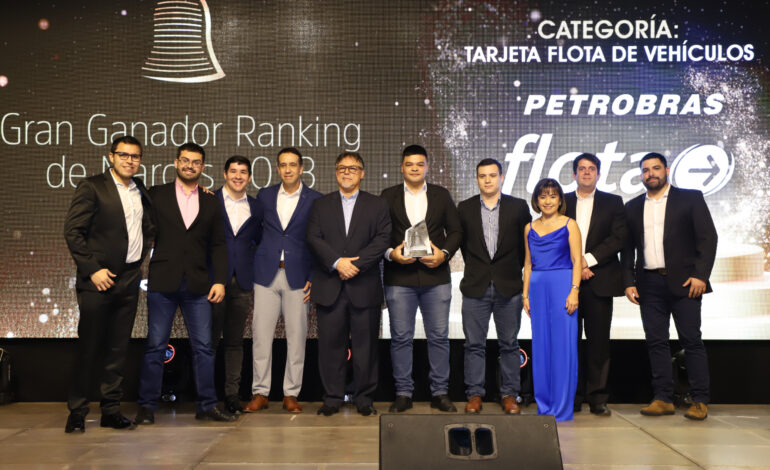 Petrobras Flota obtiene el premio Ranking de Marcas por tercer año consecutivo