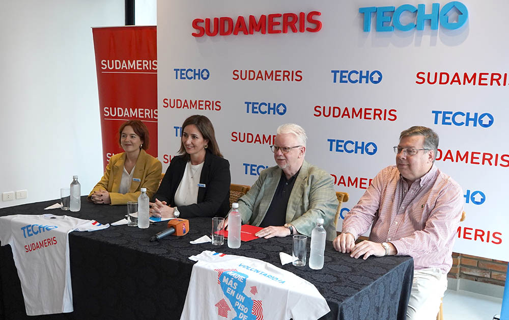 Sudameris y Techo firman alianza histórica por un Paraguay sin probreza