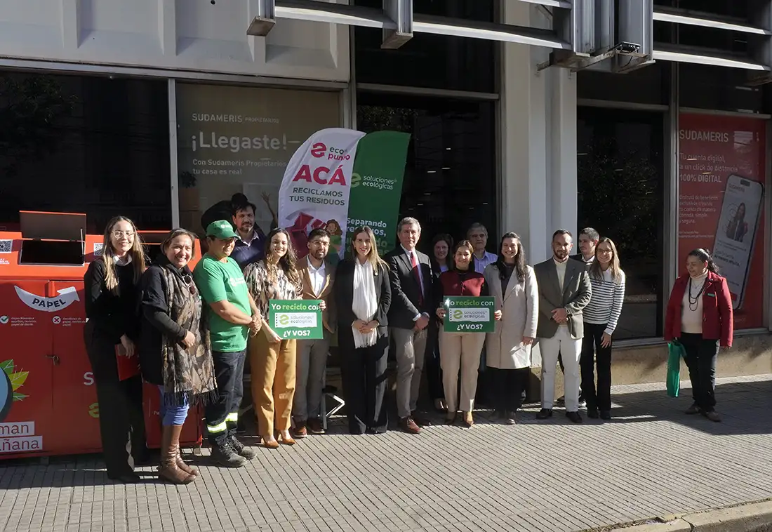Ecopunto promueve el reciclaje inclusivo, impulsado por Sudameris